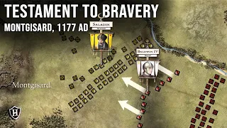 Baldwin IV defies Saladin - Battle of Montgisard 1177