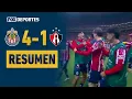 GOLEADA DE GUADALAJARA Chivas 4-1 Atlas HIGHLIGHTS Jornada 15 Liga MX 2025
