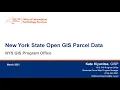 NYS Open GIS Parcel Data