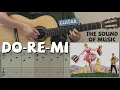 Do-Re-Mi / The Sound of Music (Guitar) [Notation + TAB]