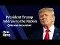 Lagu WATCH LIVE: Trump addresses the nation from the White House | PBS News special coverage