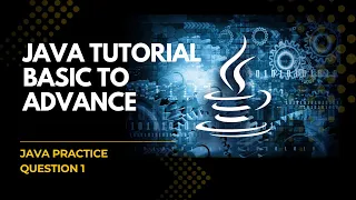 Java Practice Largest Smallest Element in Array Beginners Tutorial Kannada