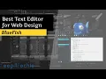 BlueFish Best Text Editor for Web Design