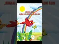 Download Lagu Pelangi Pelangi Alangkah Indahmu | Pelangi Pelangi Ciptaan Tuhan #pelangi #laguanak #shorts