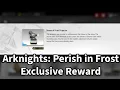 Download Lagu [Arknights WIP] Arknights: Perish in Frost Animation Exclusive Furniture Reward Early Sneak Peek