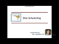 DISK SCHEDULING ALGORITHMS