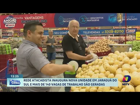 Oportunidade de Emprego: Nova Filial da Rede Atacadista Abre as Portas em Jaraguá do Sul