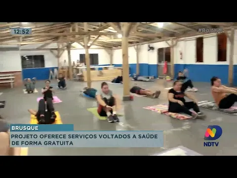 Projeto oferece serviços voltados a saúde de forma gratuita em Brusque
