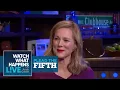 Plead the Fifth Laura Linney on Liam Neeson s Big Bulge WWHL