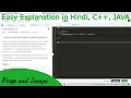 Frogs and Jumps Hindi GFG POTD C Java CODE KAR LO