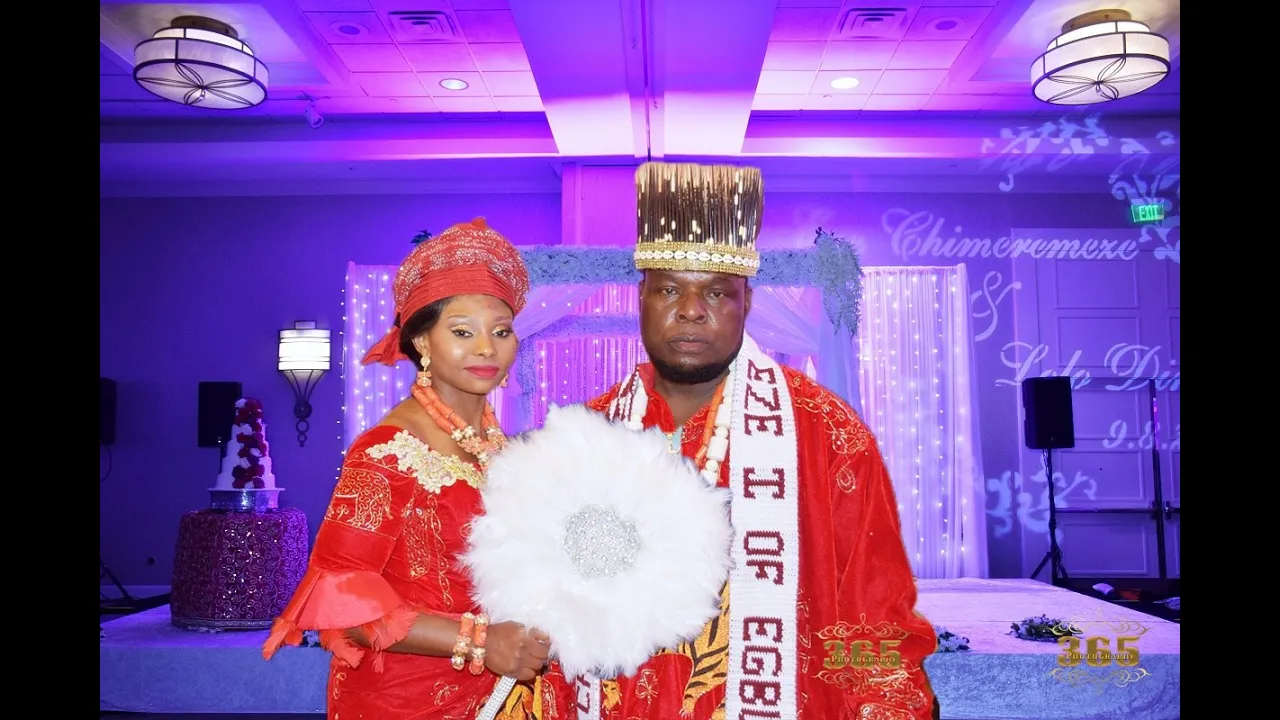 Onyenze Nwamaobi Na Ogidi In Dallas @ Ezechimumeremueze and Lolo Dimalu Royal Wedding