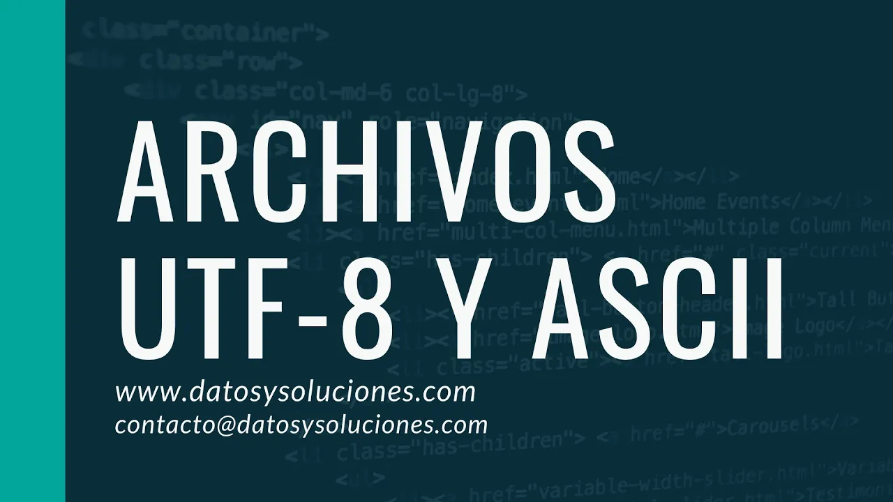 ¿Qué es un archivo de texto plano? – Explicación avanzada - UTF-8