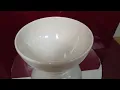 Rae Dunn Artisan Collection FarmHouse 5x3 NAMASTE Noodle Footed Bowl EUC