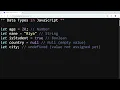 Data Types in JavaScript - Day 3