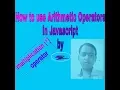 How to use multiplication operator in javascript by Technical Subhasish