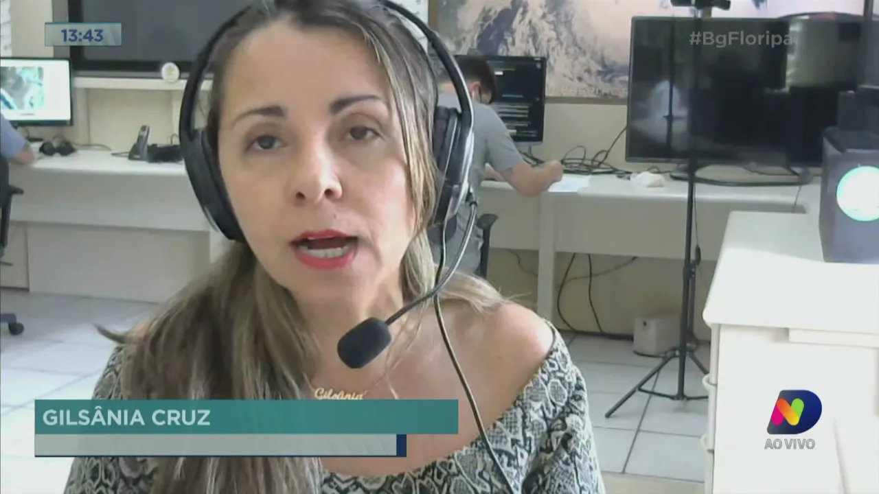 Próximos dias vão ser de chuva frequente em Florianópolis