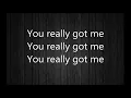 You Really Got Me - Van Halen (Letra/Lyrics)