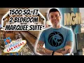 Ultimate MGM Grand Las Vegas Marquee Suite Tour 1 500 SQ FT 2 Bedroom Review