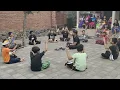latihan dasar Tari Kecak untuk anak-anak