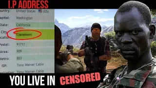 african rebel horrifies gamers with their real location