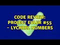 Code Review Project Euler - Lychrel numbers