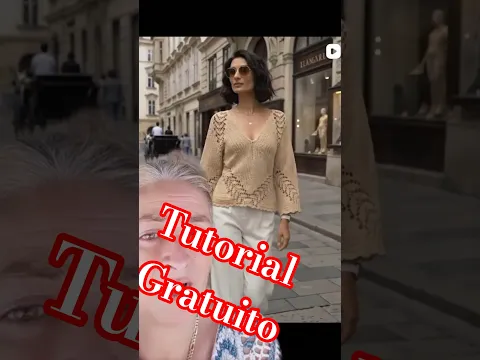 crochet blusa en pico muy facil de realizar #crochet  #estherysumundodecrochet #gratis