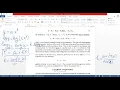 Nonlinear regression model