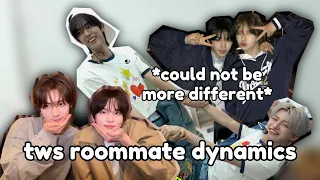 tws roommate dynamics could not be more different