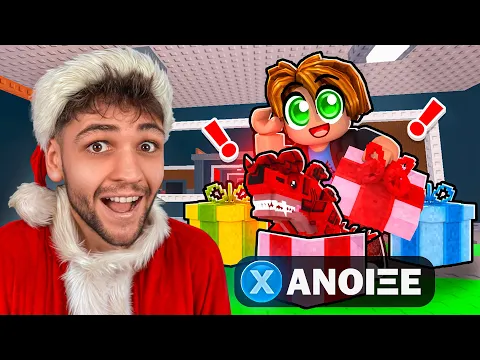 Video Thumbnail: Έγινα ΑΓΙΟΣ ΒΑΣΙΛΗΣ Στο STEAL A BRAINROT ROBLOX