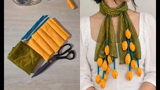 Tulip Scarf Easy Sewing | ट्यूलिप दुपट्टा सिलाई