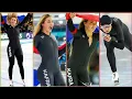 Jutta Leerdam s Thrilling Victory at Thialf Beautiful Speed Skater Training Motivation