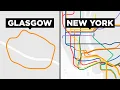 Simplest vs Most Complex Subway