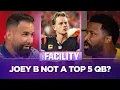 Why Joe Burrow is not a Top 5 QB if he misses the playoffs 3 straight years NFL THE FACILITY