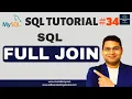 SQL Tutorial - SQL FULL JOIN FULL OUTER JOIN in SQL