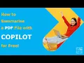 How to find the Copilot sidebar to summarise PDF files