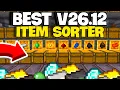 NEW V 26 22 Item Sorter for Minecraft Bedrock - Works on ANY Storage