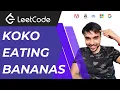 Koko Eating Bananas LeetCode 875 Full solution with beautiful diagrams and visualizations