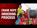 How to Order Wire Rope for a Crane