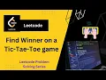 Find Winner on a Tic Tac Toe Game LeetCode Problem Solving Series