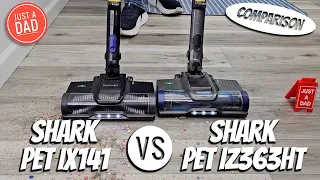 Shark IX141 Pet Vs Shark IZ363HT Anti-Allergen Pet Vacuum COMPARISON