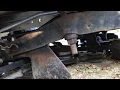Tighten the Blade Belt and Level the Deck Riding Mower Lawn Tractor Craftsman Murry