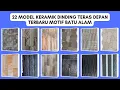 Download Lagu 22 Model Keramik Dinding Teras Depan Terbaru Motif Batu Alam