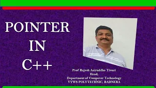 Unit 4 Pointer in C Prof Rajesh Tiwari
