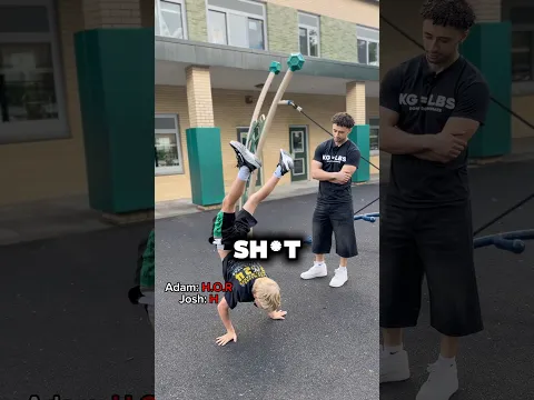 I Challenged The Strongest 12 Year Old In The World😳#viral