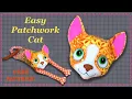 Easy Patchwork Kitty Cat FREE PATTERN Full Tutorial with Lisa Pay