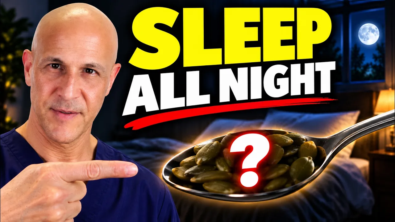 1 Tablespoon Before Bed — Fall Asleep Faster & Stay Asleep Longer | Dr. Mandell