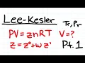 How to Use Lee-Kesler EOS Example 1