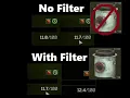 Proof that the Air Filter Absorber is broken in Escape From Tarkov