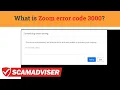 Zoom error code 3000 - what does it mean and how to fix to get to the meeting as fast as possible