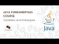 Java Lesson 2 Variables and Datatypes